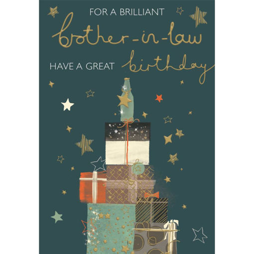 Picture of BROTHER IN LAW BIRTHDAY CARD